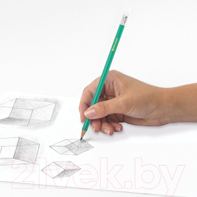 Набор простых карандашей Brauberg 180678