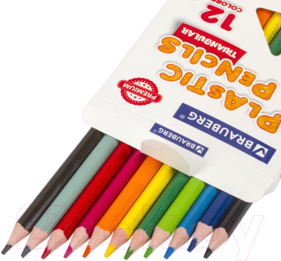 Набор цветных карандашей Brauberg Premium / 181661