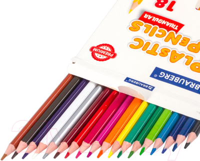 Набор цветных карандашей Brauberg Premium / 181662