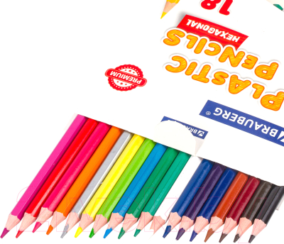 Набор цветных карандашей Brauberg Premium / 181667