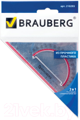 Треугольник Brauberg Crystal / 210293