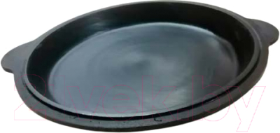 Крышка-сковородка для казана Chugun Invest Чугунная (35см/8л) - фото