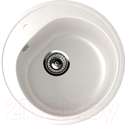 Мойка кухонная Ulgran U-101 (341 ультра-белый) - фото