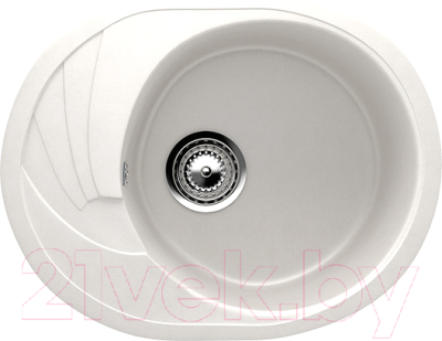 Мойка кухонная Ulgran U-403 (341 ультра-белый) - фото