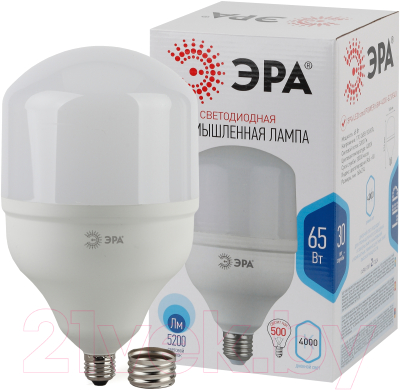 Лампа ЭРА Led Power T160-65W-4000-E27/E40 / Б0027923 - фото