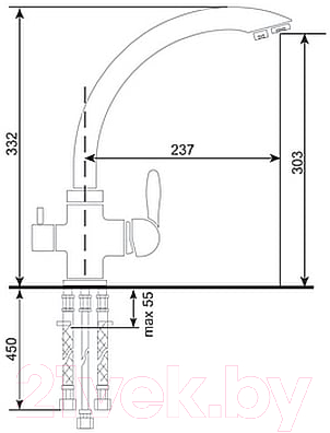 Смеситель Ulgran 017-341