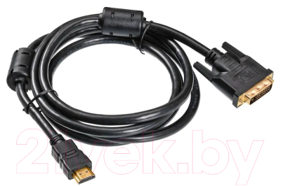 Кабель Buro HDMI-19M-DVI-D-1.8M - фото
