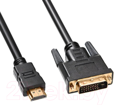 Кабель Buro HDMI-19M-DVI-D-1.8M