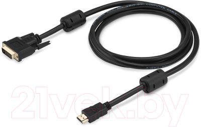 Кабель Buro HDMI-19M-DVI-D-3M