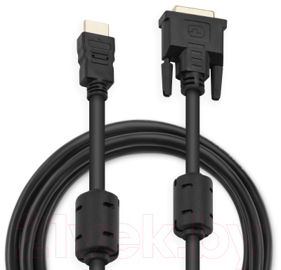 Кабель Buro HDMI-19M-DVI-D-3M