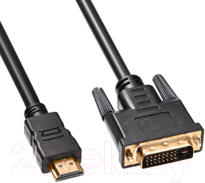 Кабель Buro HDMI-19M-DVI-D-3M