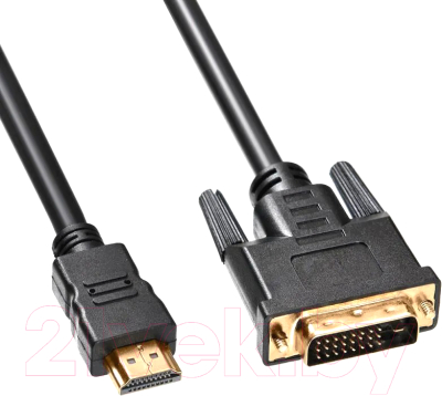 Кабель Buro HDMI-19M-DVI-D-5M