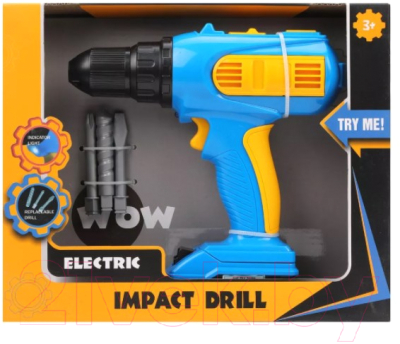 Дрель игрушечная Наша игрушка 7935