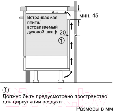 Комплект встраиваемой техники Bosch HBG517ES1R + PUE611FB1E