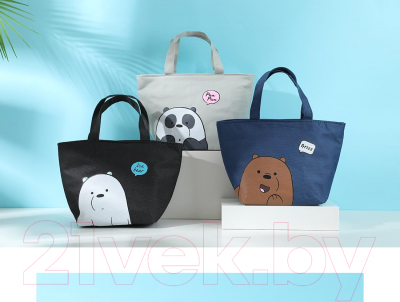 Сумка для ланча Miniso We Bare Bears / 1417