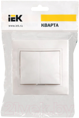 Выключатель IEK Кварта EVK20-K01-10-DM