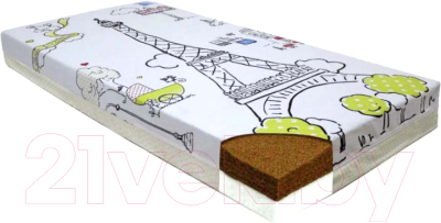 Матрас в кроватку Топотушки Эко-Лайн Эко-Ультра 60x119 - фото