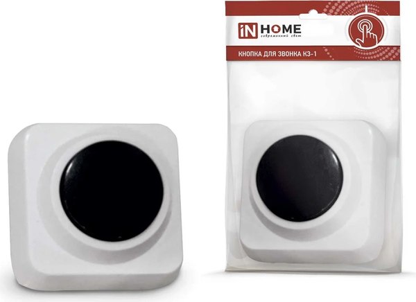 Кнопка звонка INhome КЗ-1 / 4690612013282