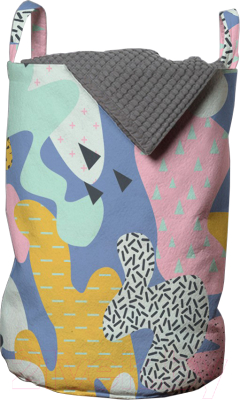 Корзина для белья JoyArty Разноцветные зверюшки / gaba_207092