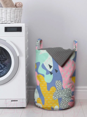 Корзина для белья JoyArty Разноцветные зверюшки / gaba_207092
