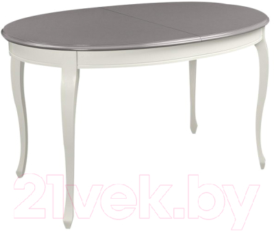 Обеденный стол ТехКомПро Азалия 1350 / 121272 (бук/тон Шале/тон подстолья 1/ножка 11) - фото