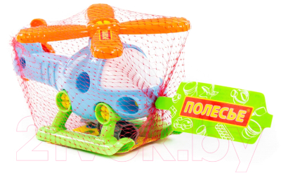 Игрушка-конструктор Полесье Транспорт Вертолёт / 76663