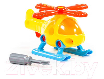 Игрушка-конструктор Полесье Транспорт Вертолёт / 78223