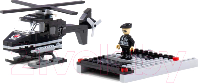 Конструктор Полесье Классик Город. Полиция-1.7 / 81100 - фото