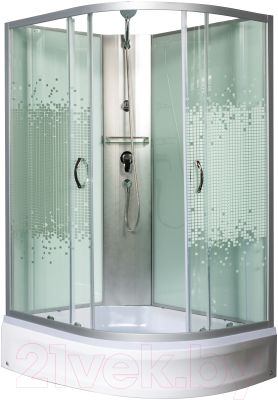 Душевая кабина Мономах 100/70/24 МЗ L Б/К - фото