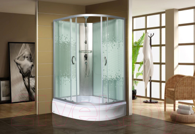 Душевая кабина Мономах 110/80/24 МЗ L Б/К