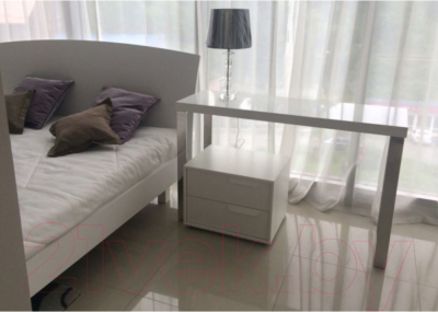 Консольный столик Domm СТ665 (глянец белый)