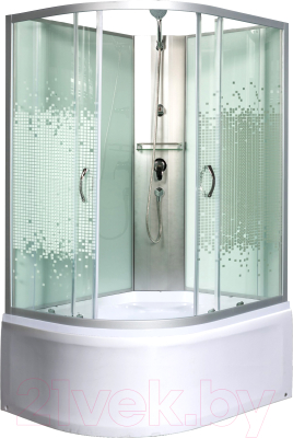 Душевая кабина RIVER Мономах 110/80/44 МЗ R Б/К - фото