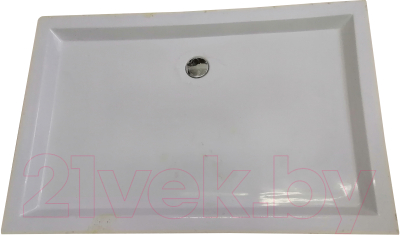 Душевой поддон PELICAN T120SQ 120x80x14 (с сифоном) - фото