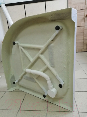 Душевой поддон PELICAN T90RD 90x90x14 (с сифоном)