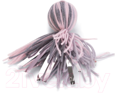 Игрушка для кошек Beeztees Octy Шерстяной мяч-осьминог / 440681 - фото