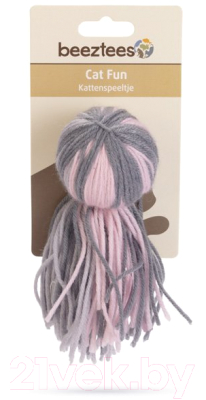 Игрушка для кошек Beeztees Octy Шерстяной мяч-осьминог / 440682