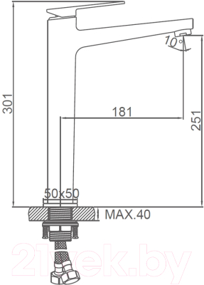 Смеситель Ledeme L1178