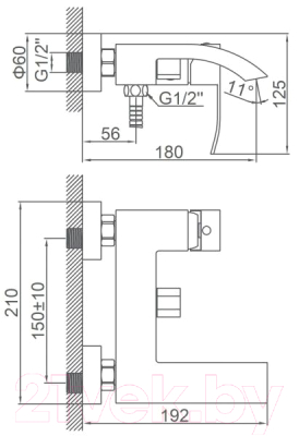 Смеситель Ledeme L73217