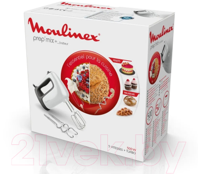 Миксер ручной Moulinex HM460110