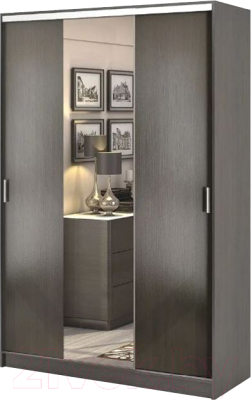 Шкаф-купе Стендмебель Альянс 1.5 (венге) - фото