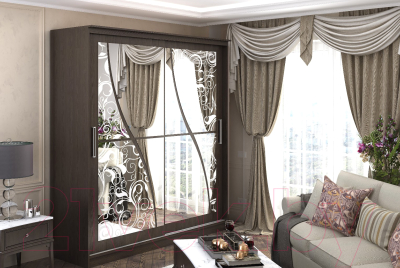 Шкаф-купе Стендмебель Олимп 2