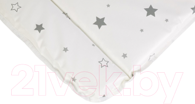 Пеленальный матрас Polini Kids Звездное сияние на комод 65x65 / 0002429-24
