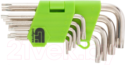 Набор ключей СибрТех Tamper-Torx 12321 - фото