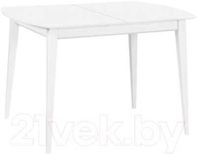 Обеденный стол ТехКомПро Арека ПО 70x110-150 / 121378 (бук/тон 1/ножка 8) - фото