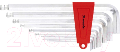 Набор ключей Matrix Hex 16410 - фото