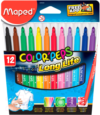 Фломастеры Maped Color Peps / 845020LM - фото