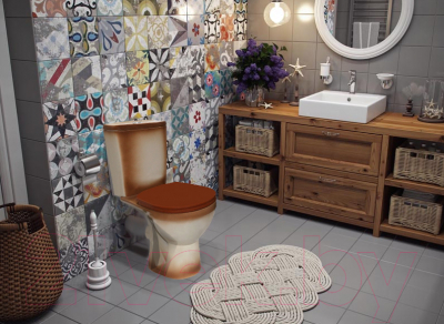 Унитаз напольный Rosa Рио