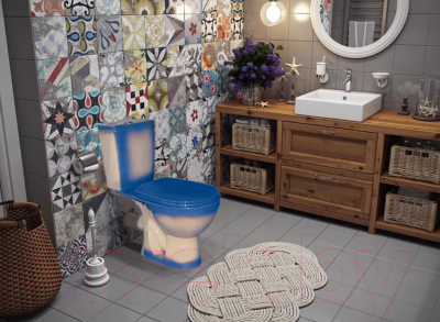 Унитаз напольный Rosa Рио