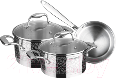 Набор кастрюль Rondell Vintage Rondell RDS-379 - фото