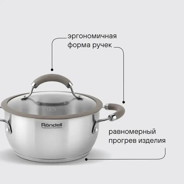 Кастрюля Rondell Balance RDS-755